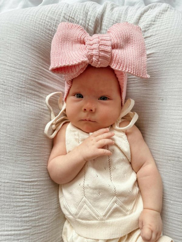Luna + Luca Rib Headband - Rose Online now - Image 3