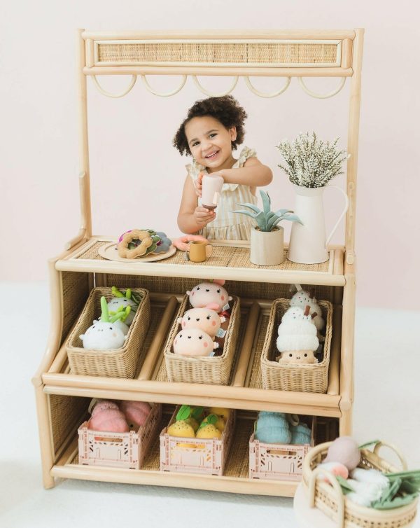 Little Rattan Shop Stall For Discount