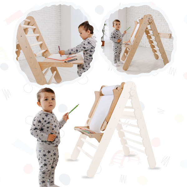 Art Addition to the Triangle Ladder on Sale