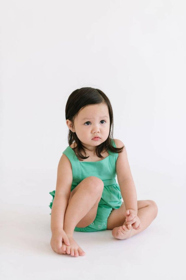 Isla Romper in Sea Green Online Sale - Image 2