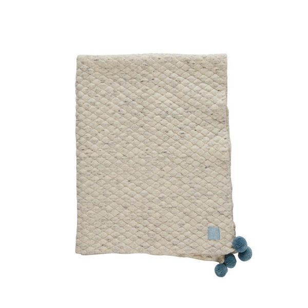 Kami Baby Blanket - Light Grey Discount